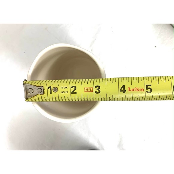 Rae Dunn Under The Mistletoe Cup Candle Holder - Picture 7 of 8